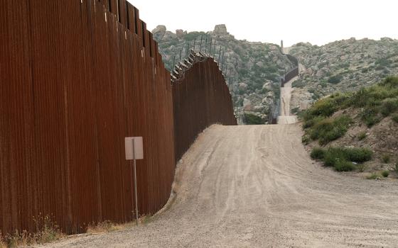 The U.S.-Mexico border wall is seen in Jacumba Hot Springs, Calif., June 3, 2024. (OSV News/Reuters/Go Nakamura) 